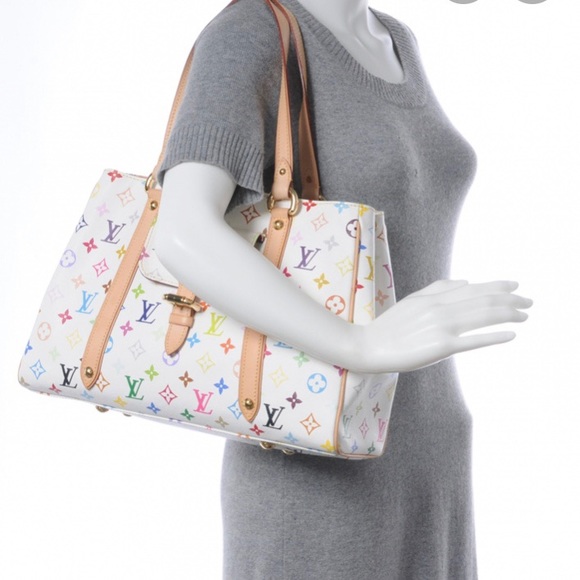 SOLD Louis Vuitton Aurelia MM White Monogram - Picture 14 of 14